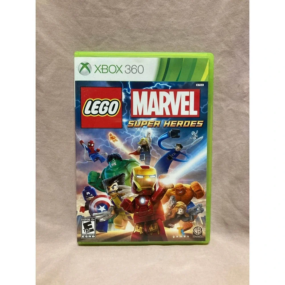 LEGO Marvel Super Heroes (Microsoft Xbox 360, 2013) CIB